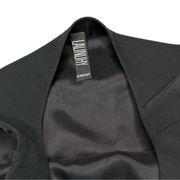 Vintage Laundry Black Stripe Sleeveless Top Size 4 - Picture 4 of 5